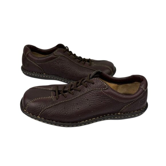 *BORN Shoes Womens Size 9 Brown Leather Comfort Casual Lace Up Granola Normcore - Picture 8 of 14